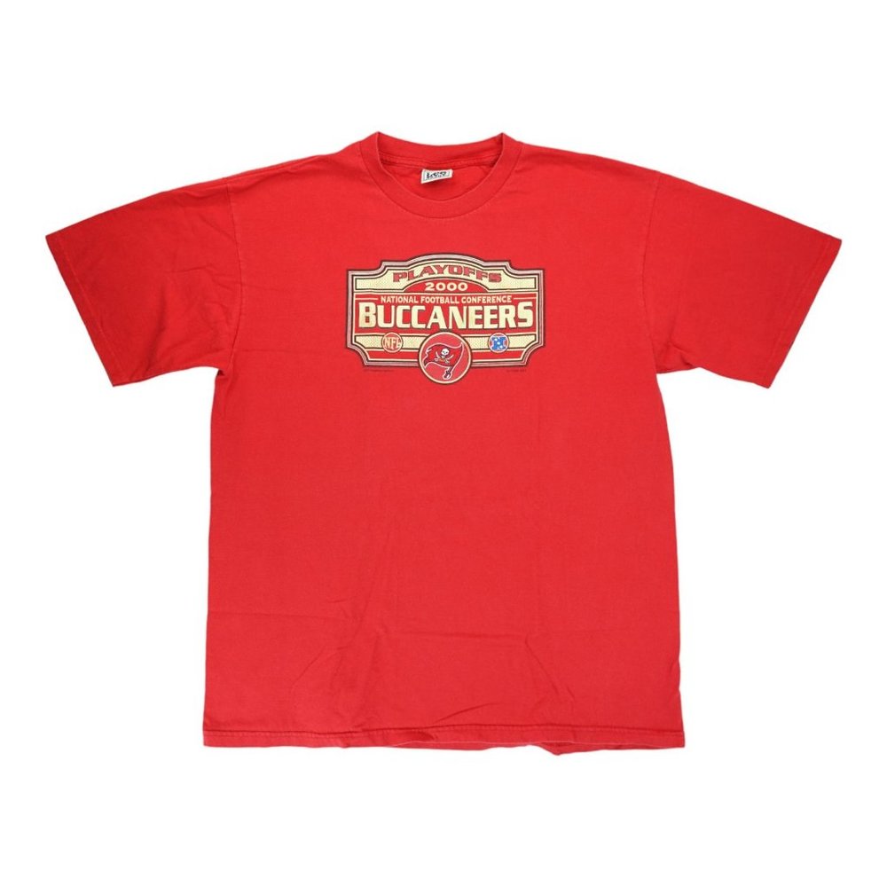 Vintage Tampa Bay Buccaneers T shirt 2000 NFC Playoffs Lee Sport Size XL